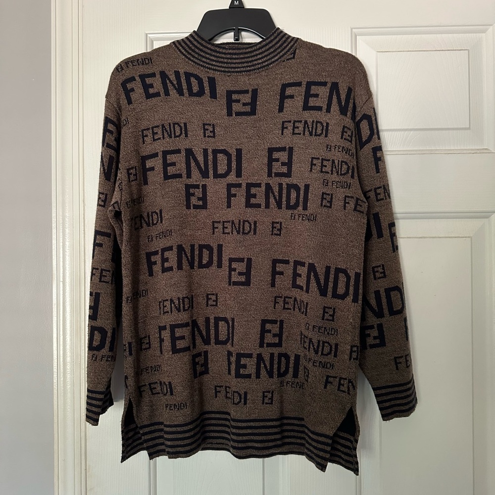 Fendi Brown Sweater